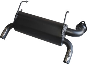Performance Muffler for 2018-22 Polaris RS1 -Black (Part #09-120B)
