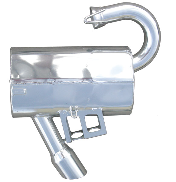 2009 600 HO RMK CFI 2, 600 Shift 136" CFI 2 Lightweight Silencer