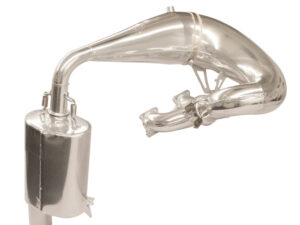 (Second) 2012-16 M8, M8000, F8, XF 800, XF 8000 & ZR 8000 Single Pipe Kit-Polished Ceramic