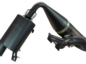 (Second) 2012-16 M8, M8000, F8, XF 800, XF 8000 & ZR 8000 Single Pipe Kit - Black Ceramic