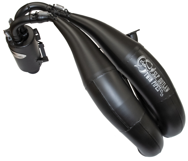 Outlaw Twin Pipes for Polaris 850 RMK and Khaos Axys (All Models) and SKS (155)