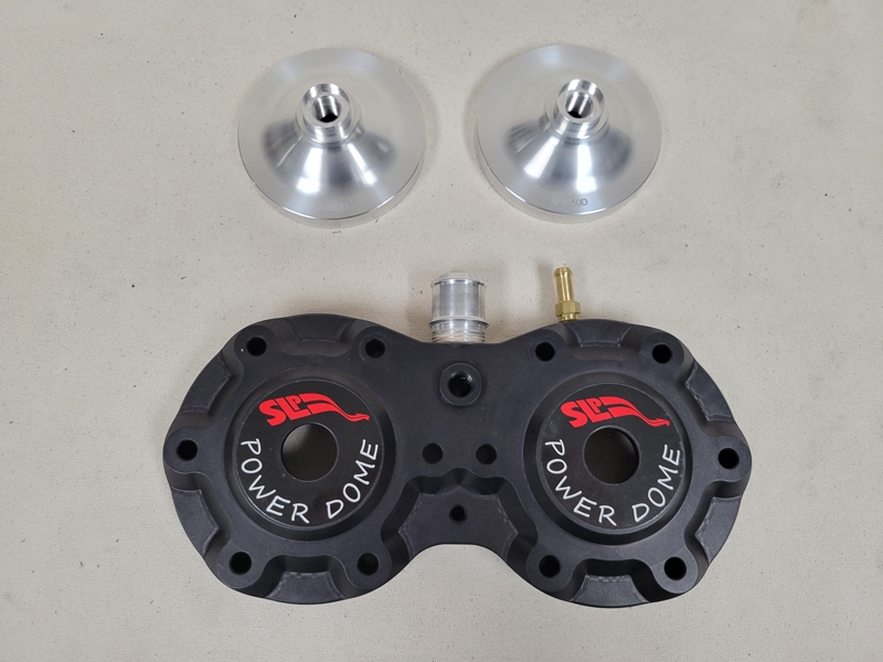 (Second) Power Dome™ Billet Heads for 2022-27 Polaris 850 Boost-All Elevations (Part# 12-854S)