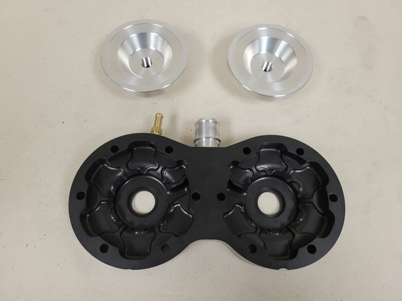 (Second) Power Dome™ Billet Heads for 2022-27 Polaris 850 Boost-All Elevations (Part# 12-854S)