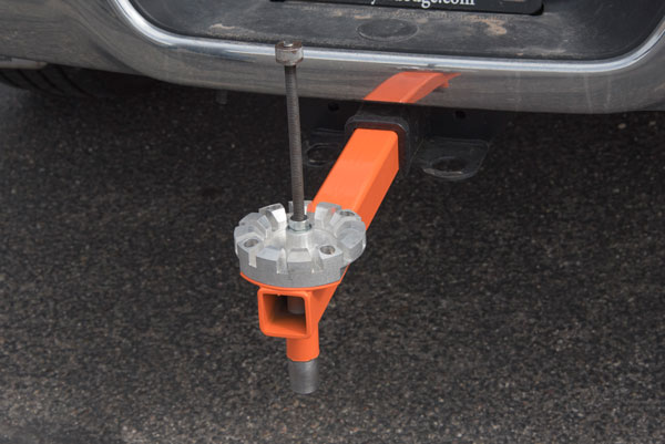 Receiver Hitch Taper Holding Tool for Polaris UTV