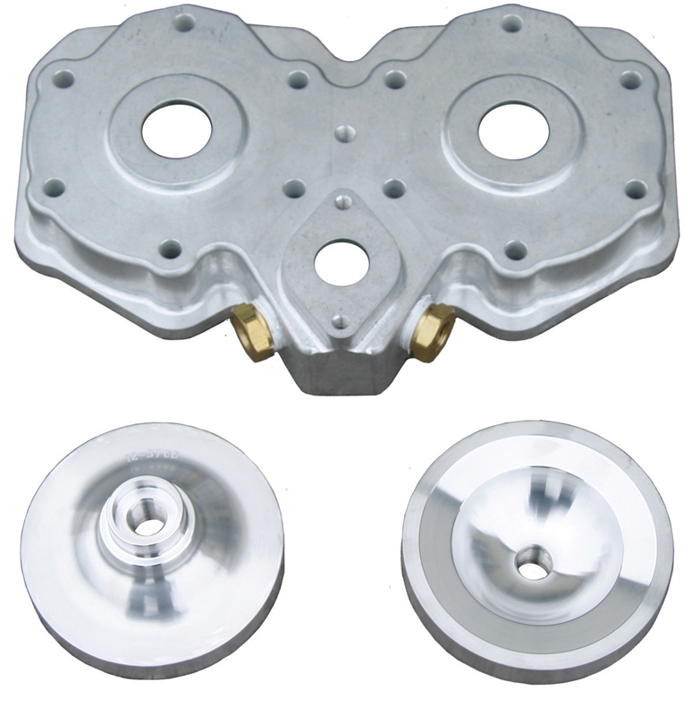 (Overstock) Power Dome™ Billet Heads for 2008-16 Ski-Doo XP 800R(Carb), 6-8000' Elevation (Part# 65-515)