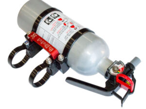 Quick Release Fire Extinguisher Mount by Axia Alloys