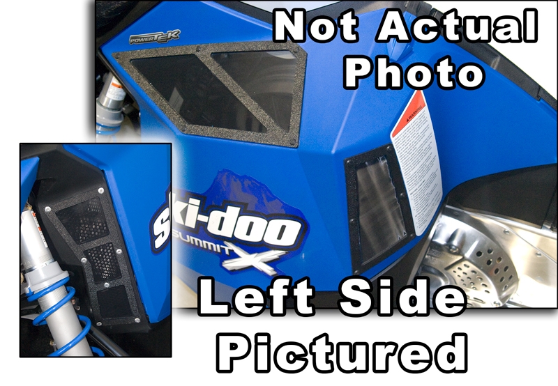 Hot Air Elimination™ Kit for Ski-Doo XP - Right Side Vents